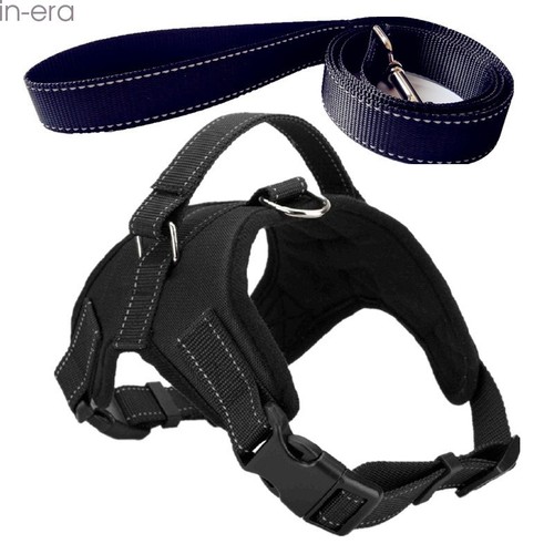 Large dog harness leash collar - dog,