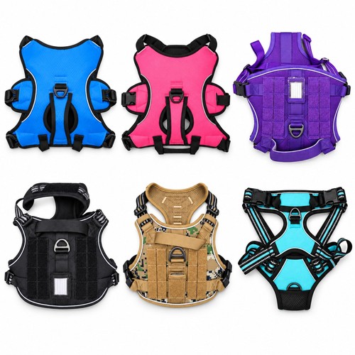 Adjustable dog harness with - adjustable,