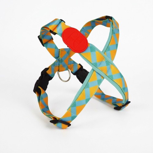 Style dog harness adjustable - x,