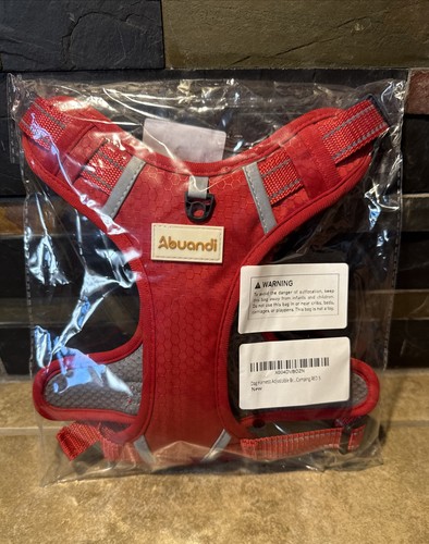 Dog harness red size - red, small