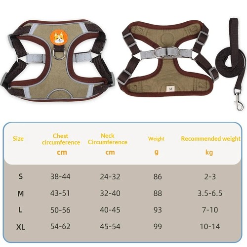 Adjustable dog harness and - adjustable,