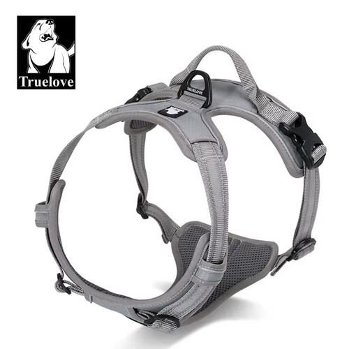 Pull reflective dog harness - no,
