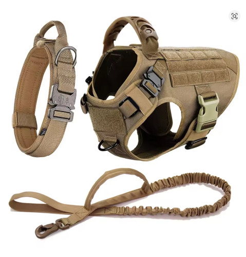 Tactical dog harness with - harness,